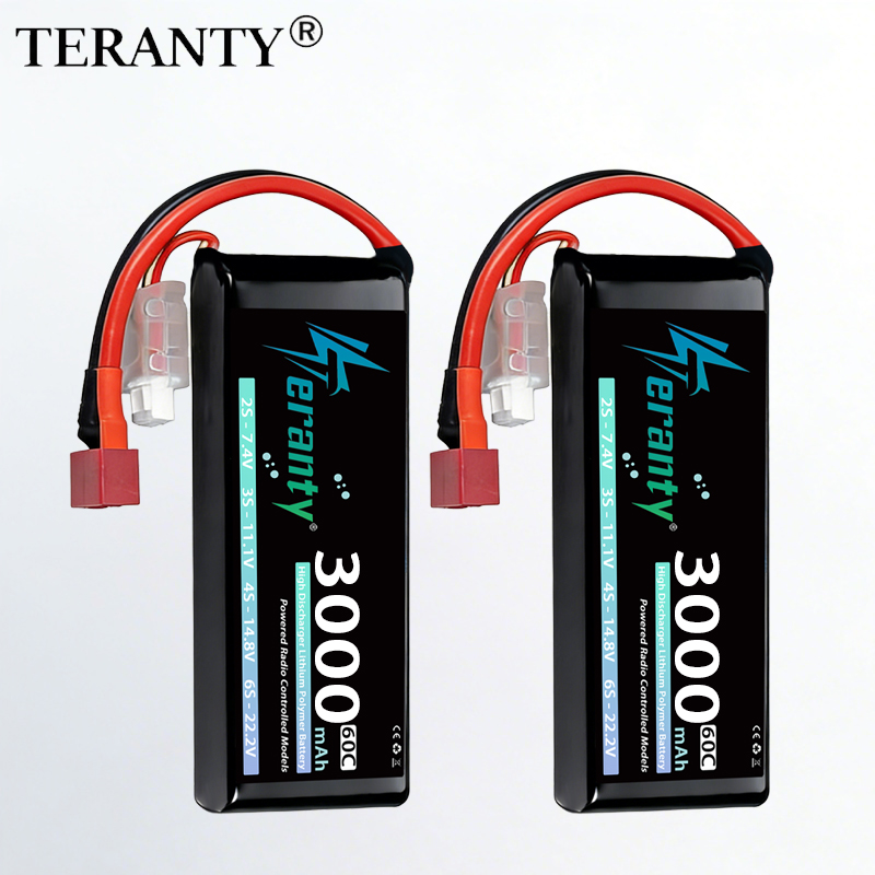 Drone Gimbal Controller - TERANTY 2S 3000mAh Lipo Batterij 7.4V