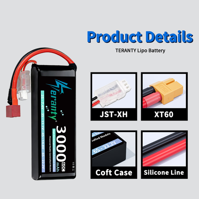 TERANTY 2S 3000mAh Lipo Batter - Drone Gimbal Controller recensie en prijs