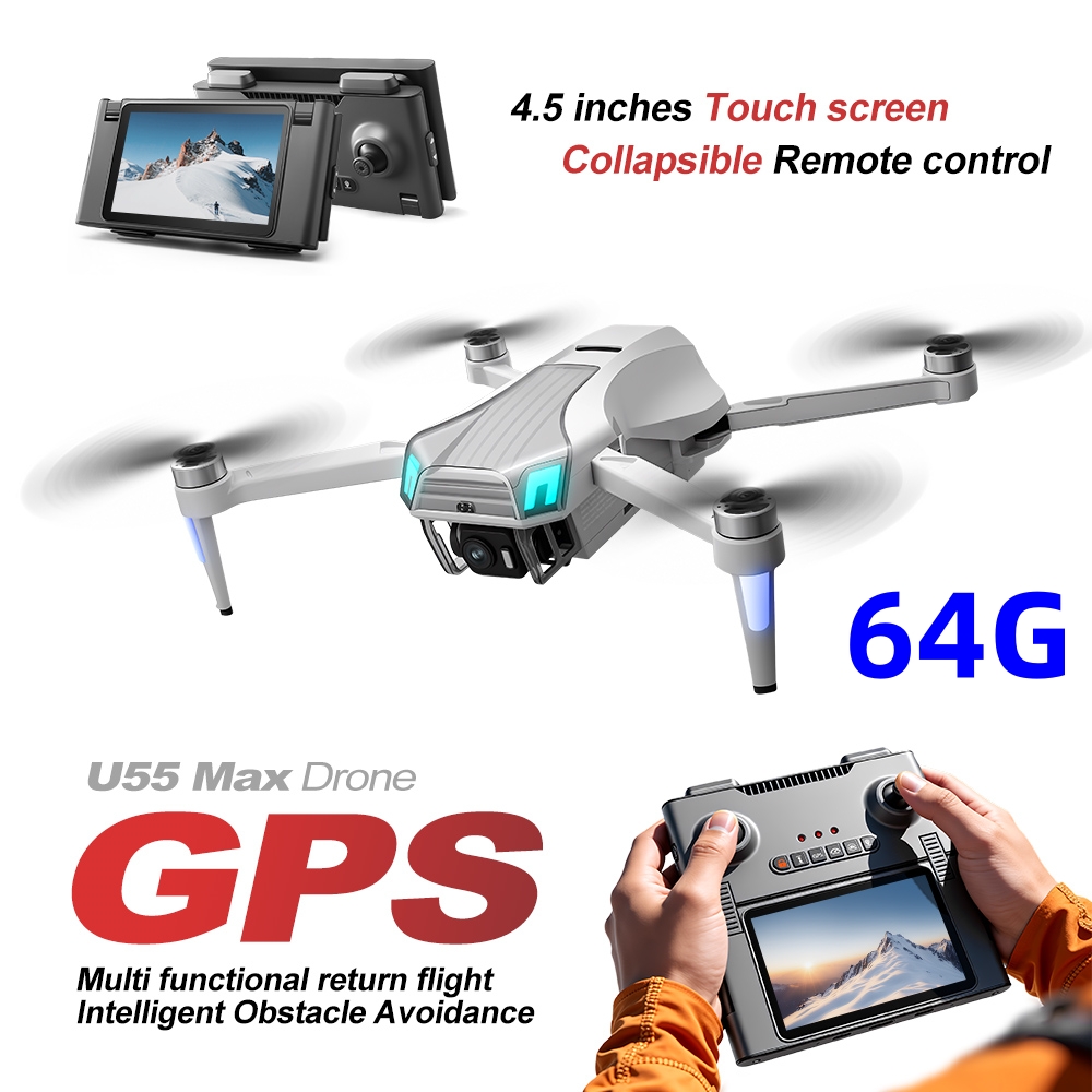 NCZOBOE U55 GPS Drone met sche - Drone Gimbal 3 Axis recensie en prijs
